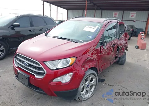2021 Ford Ecosport Se from USA, damaged, VIN MAJ3S2GE4MC453004